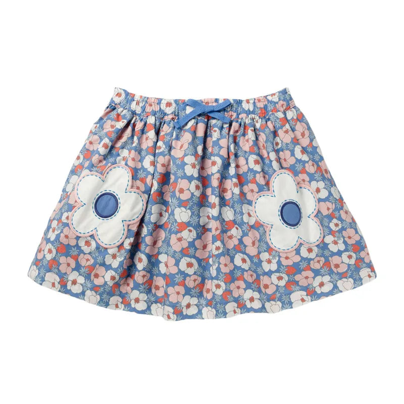 Lovely Unicorn Denim Skirt