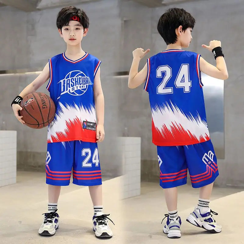 Boys Quick Dry Basketball Set