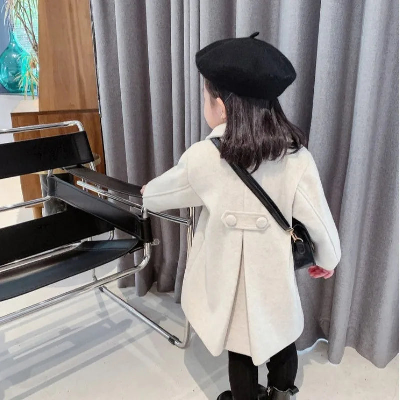 Winter Girl's Stylish Thick Cotton Coat