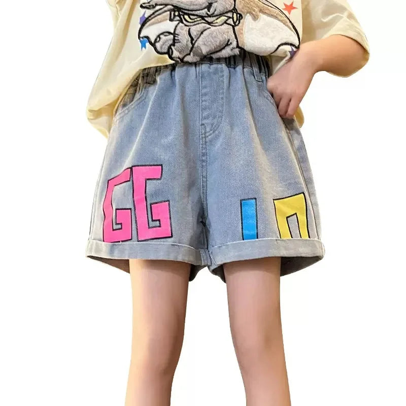 Casual Loose Denim Shorts for Summer Vibes