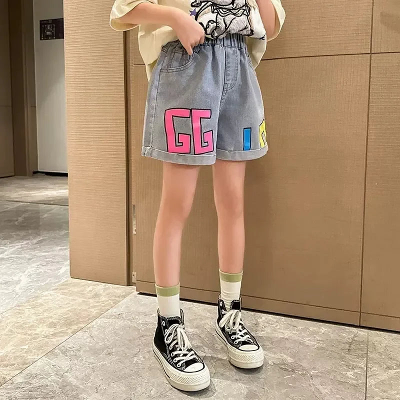 Casual Loose Denim Shorts for Summer Vibes