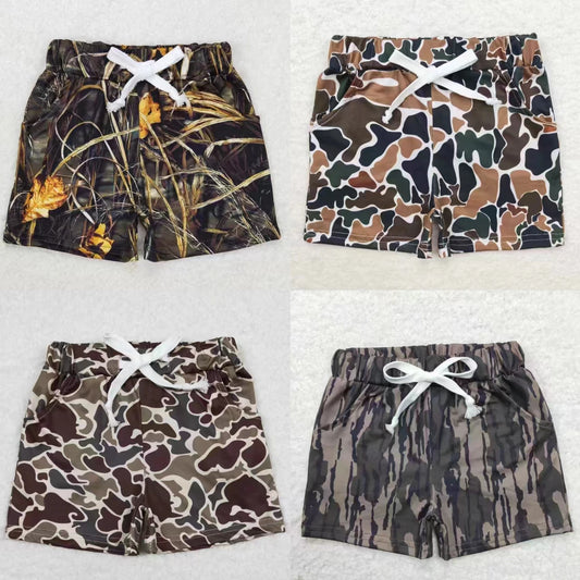 Elastic Waist Cotton Shorts