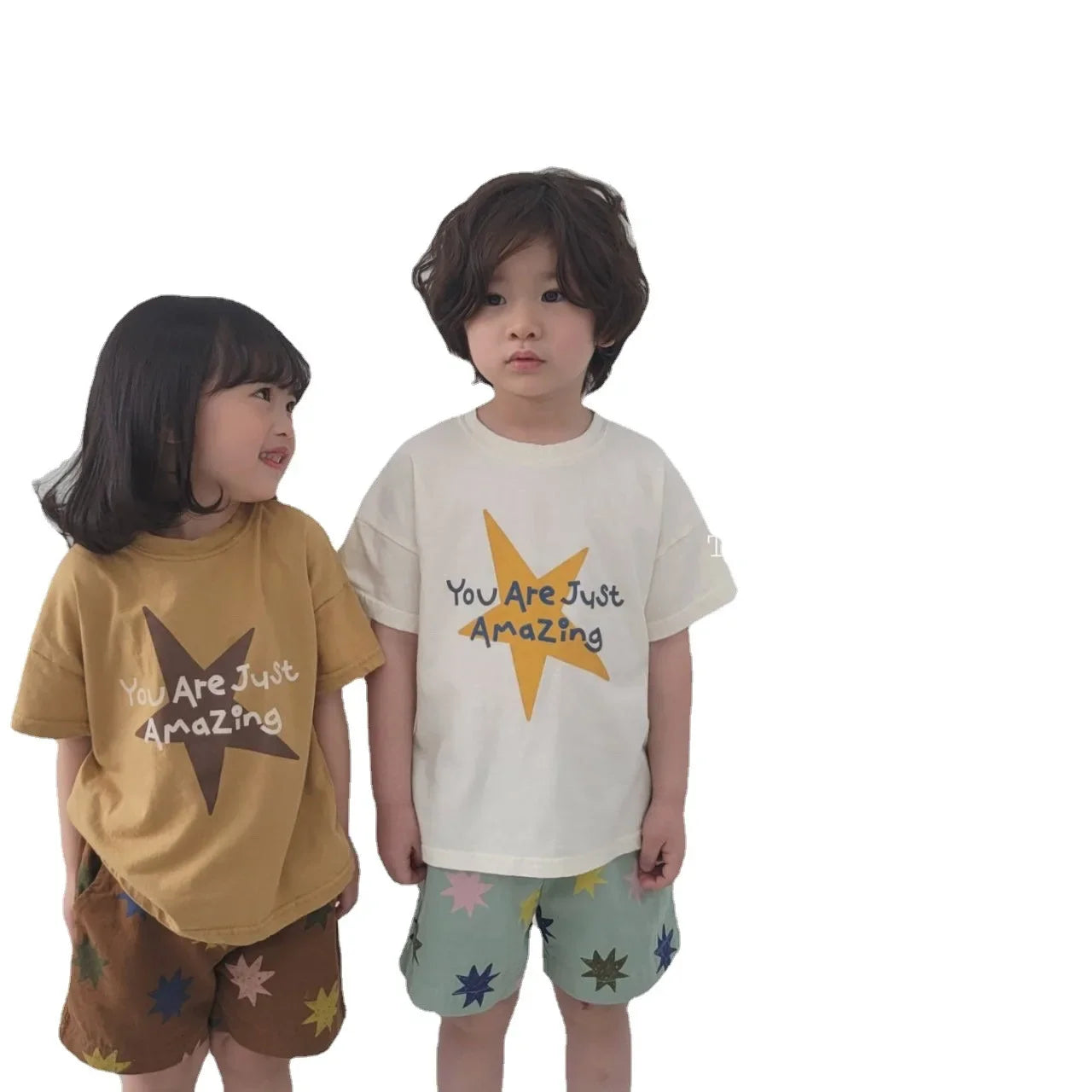 Kids Playful Cotton Shorts