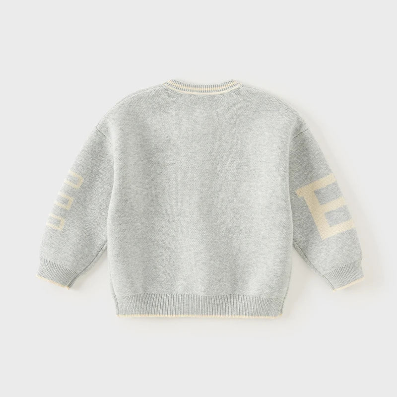 Autumn Baby Boy Letter Cardigan Sweater