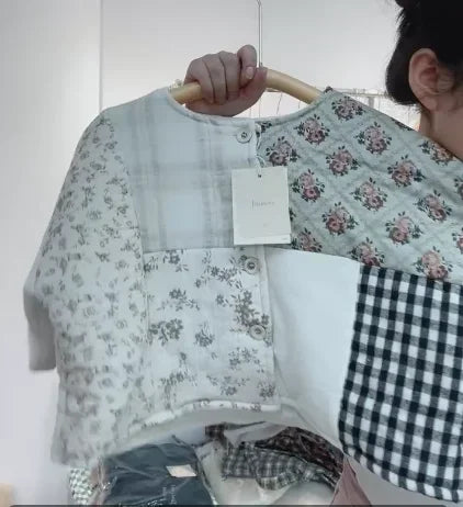 Thickened Patchwork Clothing Set