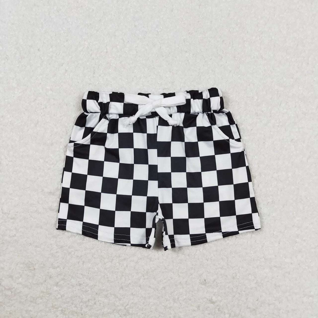 Elastic Waist Cotton Shorts
