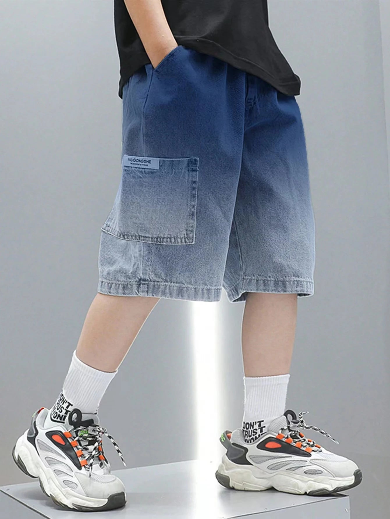 Light Denim Shorts for Breezy Summers