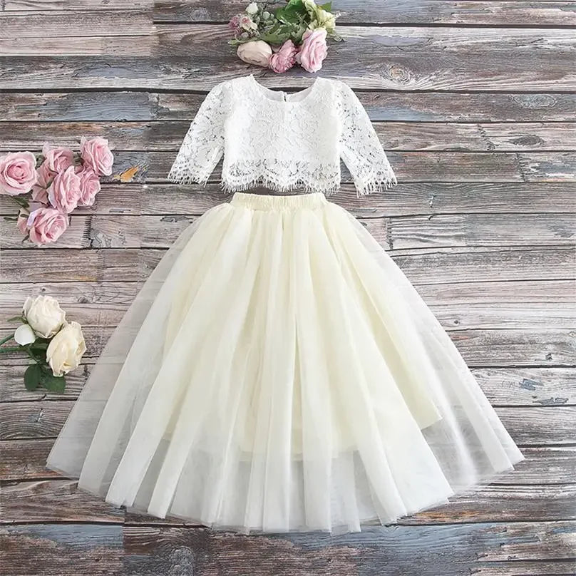 Solid Color Long Skirt