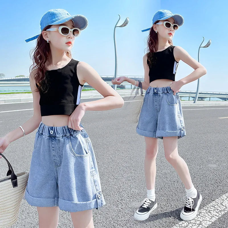 Kids Denim Trousers & Shorts