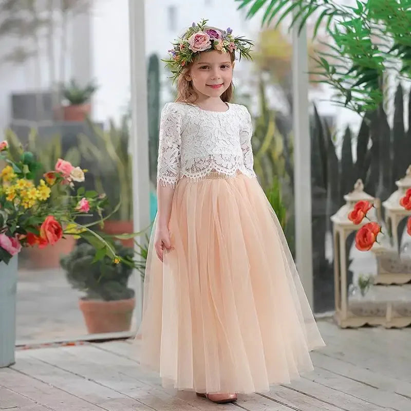 Solid Color Long Skirt