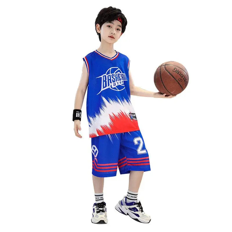 Boys Quick Dry Basketball Set