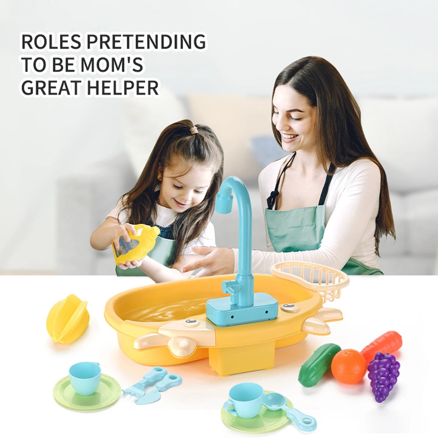 Kitchen Sink Toys With Play Cooking Stove