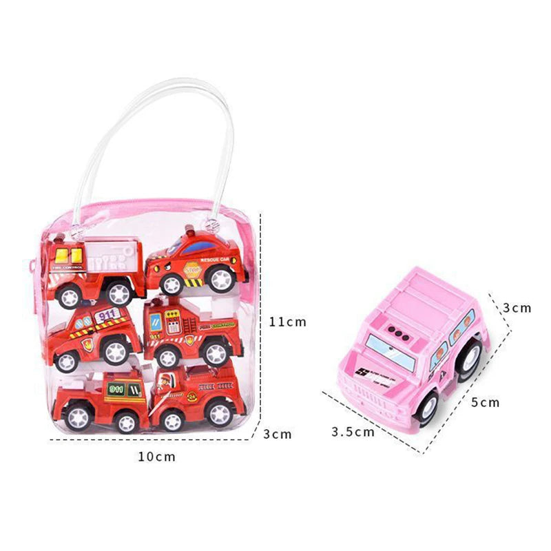 6pcs Car Model Toy