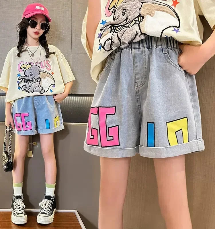 Casual Loose Denim Shorts for Summer Vibes