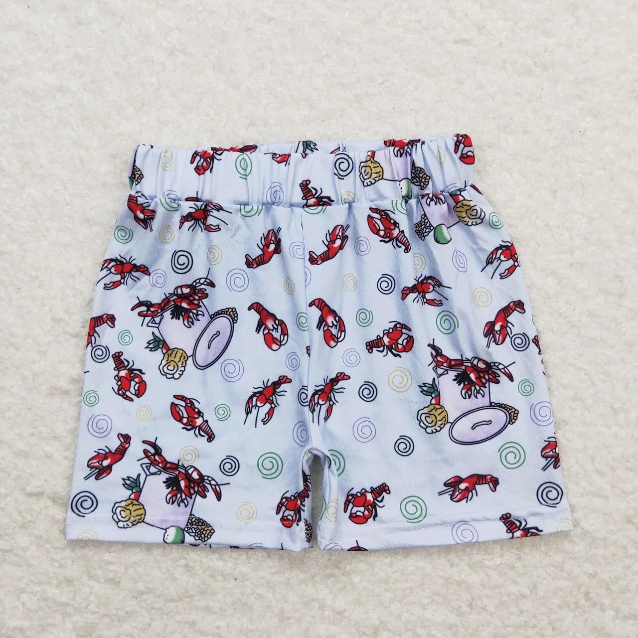 Elastic Waist Cotton Shorts