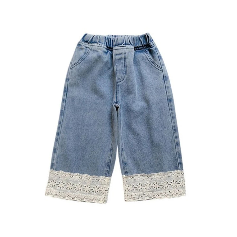 Stylish Wide Leg Jeans for Girls