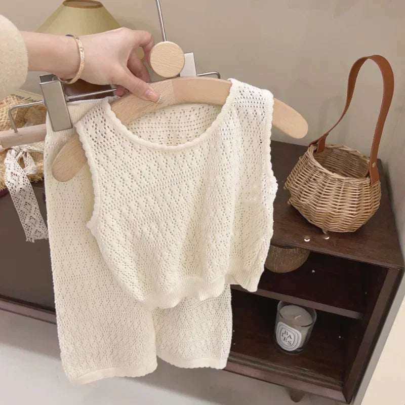 Cute Korean Summer Outfit for Girls
