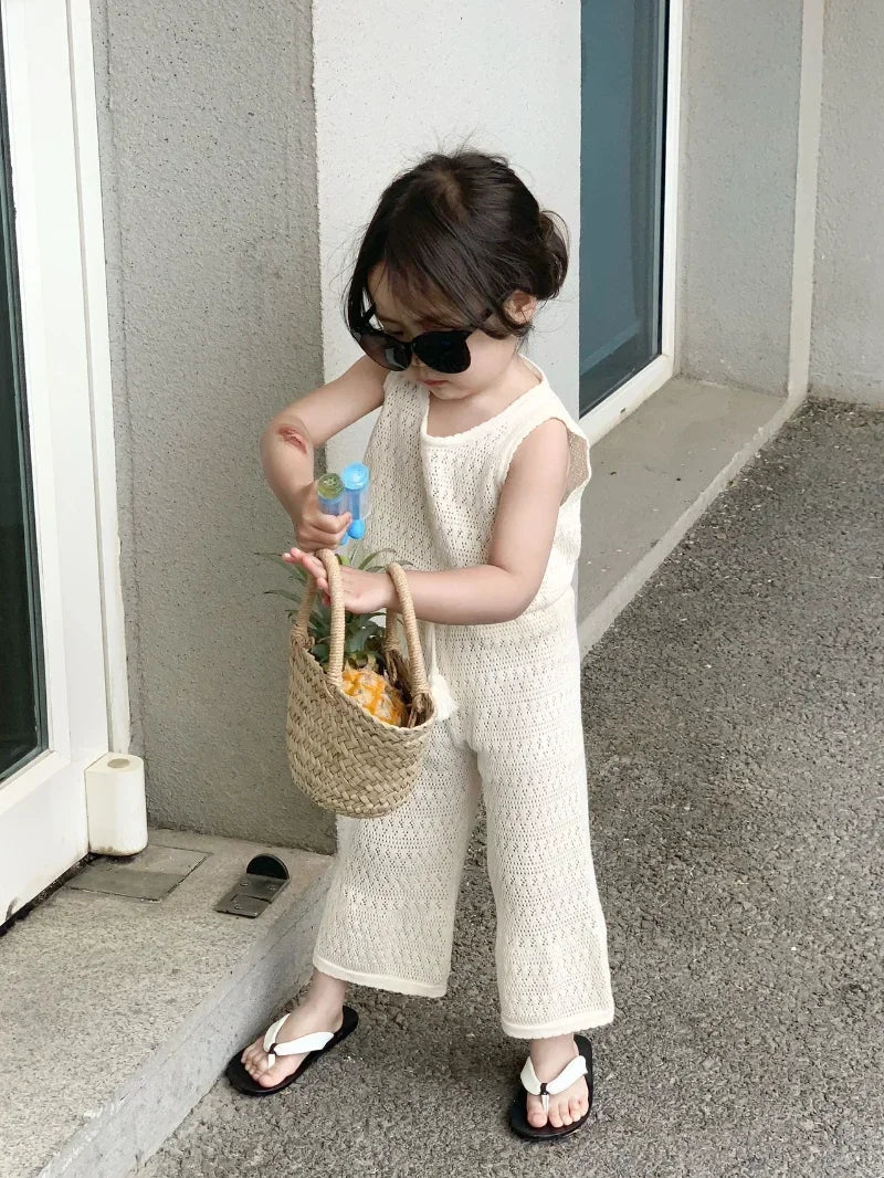 Cute Korean Summer Outfit for Girls