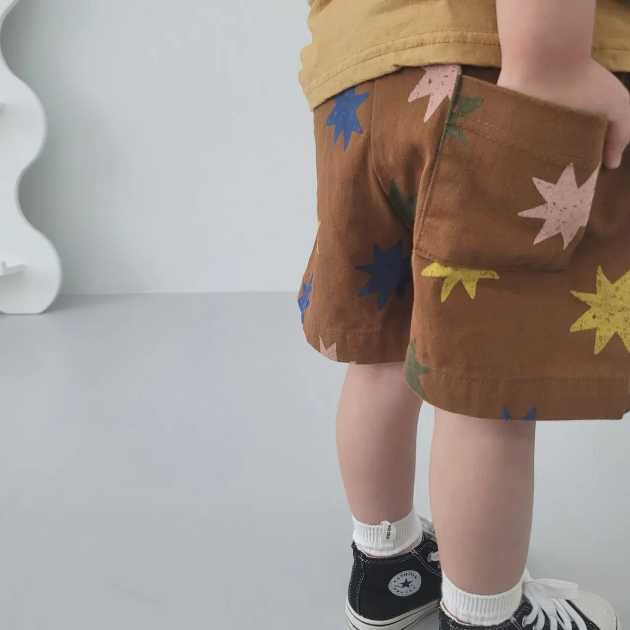 Kids Playful Cotton Shorts