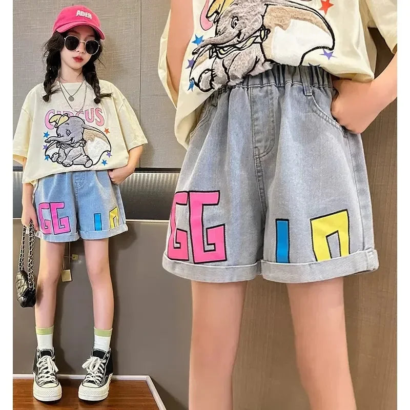 Casual Loose Denim Shorts for Summer Vibes
