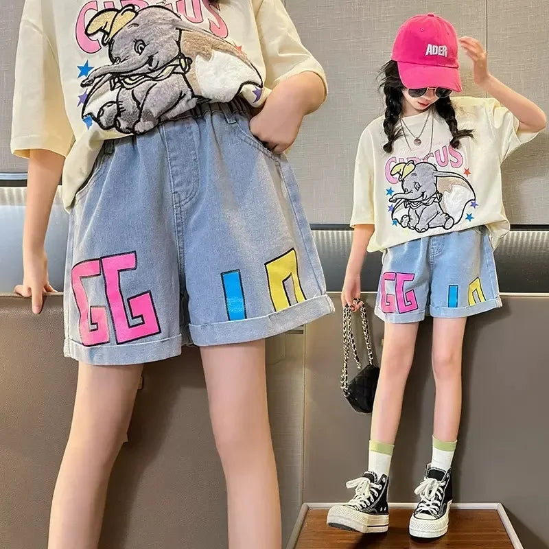 Casual Loose Denim Shorts for Summer Vibes
