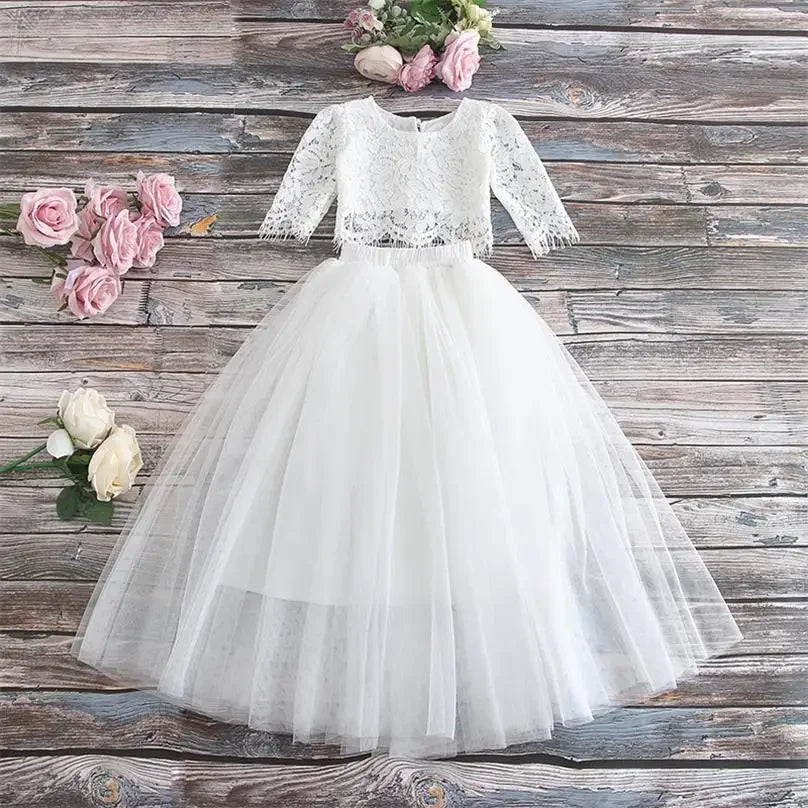 Solid Color Long Skirt