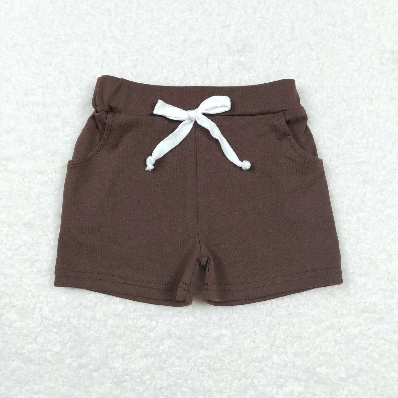 Elastic Waist Cotton Shorts
