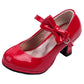 Patent Leather Shoes with Heels
