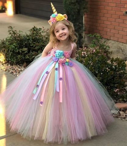Unicorn Party Princess Dress