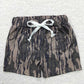 Elastic Waist Cotton Shorts