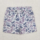 Elastic Waist Cotton Shorts