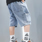 Light Denim Shorts for Breezy Summers