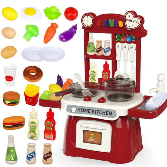 Pretend Cooking Food Play Dinnerware Set