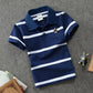 Stripes Short Sleeve Polo Shirt