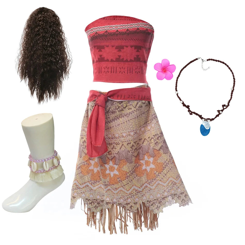 Moana Princess Costume Set
