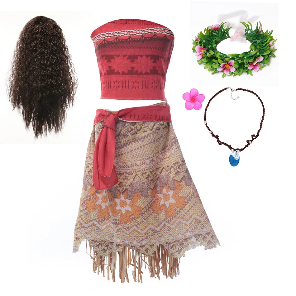 Moana Princess Costume Set
