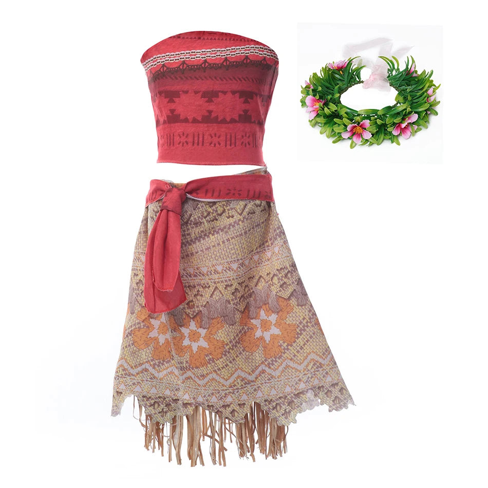 Moana Princess Costume Set