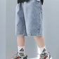 Light Denim Shorts for Breezy Summers