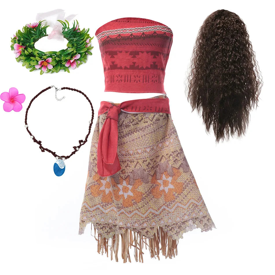 Moana Princess Costume Set