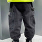 Stylish Boys Black Cotton Jeans