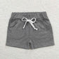 Elastic Waist Cotton Shorts