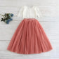 Solid Color Long Skirt