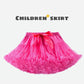Solid Fluffy Tulle Tutu Skirt
