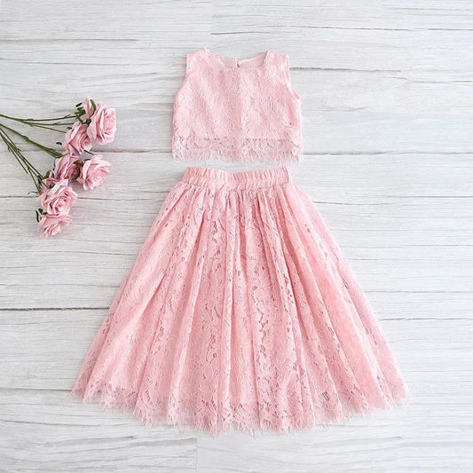 Solid Color Long Skirt