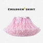 Solid Fluffy Tulle Tutu Skirt