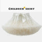 Solid Fluffy Tulle Tutu Skirt