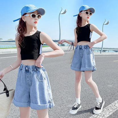 Kids Denim Trousers & Shorts