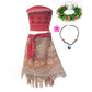 Moana Princess Costume Set