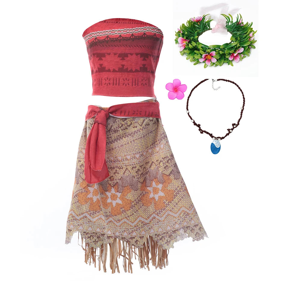 Moana Princess Costume Set