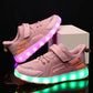 USB Charger LED Glowing Sneakers